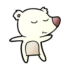 polar bear cartoon