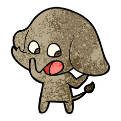 cute cartoon elephant