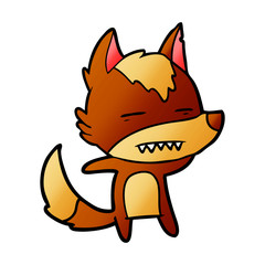 fox cartoon character