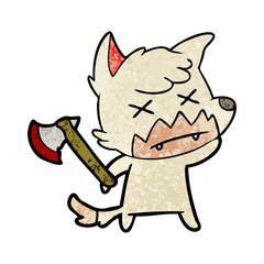 cartoon dead fox
