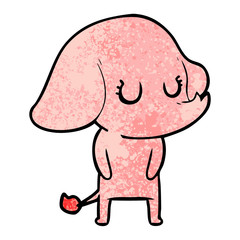 cute cartoon elephant