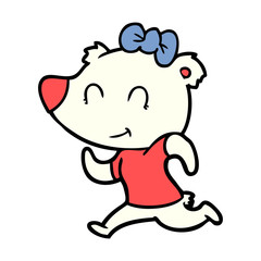 polar bear cartoon