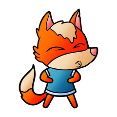 fox cartoon character