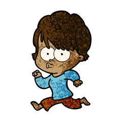 cartoon woman