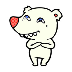 polar bear cartoon