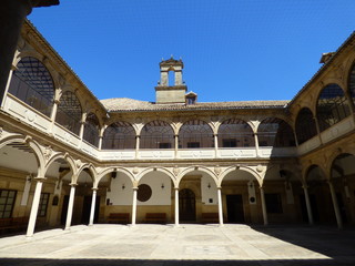 Obraz premium Baeza, pueblo de Jaén en la Comunidad Autónoma de Andalucía, España. Declarado Patrimonio de la Humanidad por la Unesco