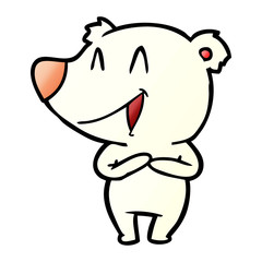 polar bear cartoon