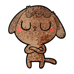 cute cartoon dog