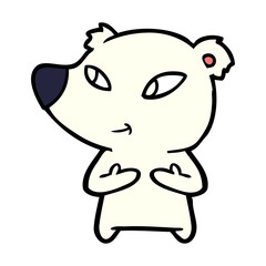 polar bear cartoon
