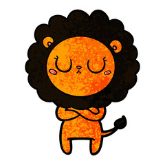 cartoon lion