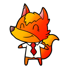 fox cartoon character