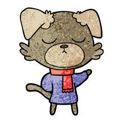 cute cartoon dog