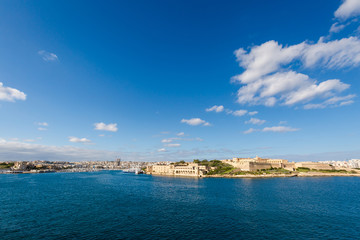 Port in Msida on Malta