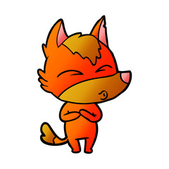 fox cartoon character