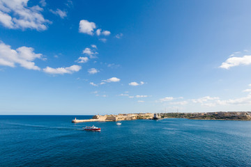 Port in Msida on Malta