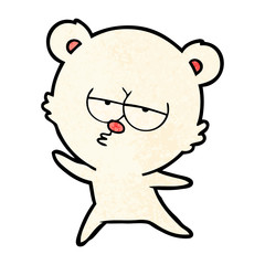 Obraz premium polar bear cartoon