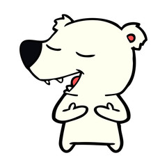 polar bear cartoon