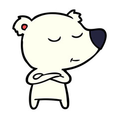 polar bear cartoon
