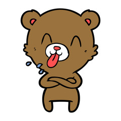 Obraz premium bear cartoon character