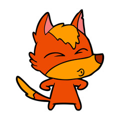 fox cartoon character