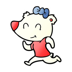 polar bear cartoon