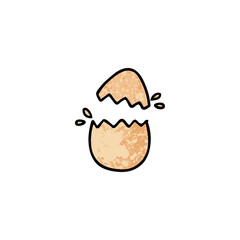 hatching egg cartoon