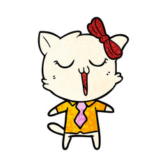 cartoon cat