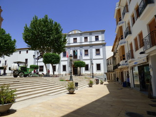 Fototapeta premium Baza es una ciudad y municipio español situado en el noreste de la provincia de Granada, en la comunidad autónoma de Andalucía