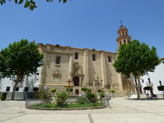 Baza es una ciudad y municipio español situado en el noreste de la provincia de Granada, en la comunidad autónoma de Andalucía - obrazy, fototapety, plakaty