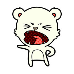 Obraz premium polar bear cartoon