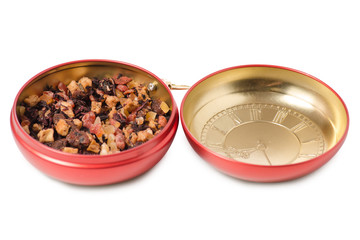 Fruit tea in a beautiful box packing