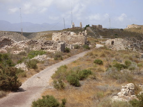 Agua Amarga, Cabo de Gata. Localidad española perteneciente al municipio de Níjar, en la provincia de Almería (España)