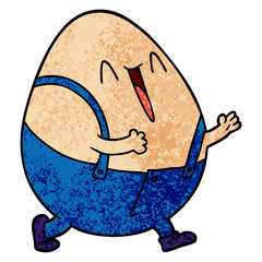 humpty dumpty cartoon egg man