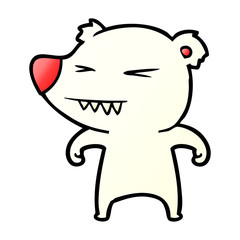 polar bear cartoon