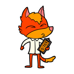 fox cartoon character