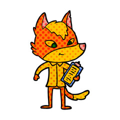 fox cartoon character
