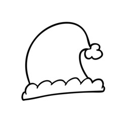 cartoon christmas hat