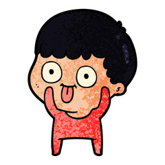 cartoon man staring