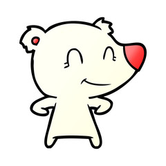 polar bear cartoon