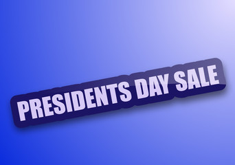 Presidents day sale