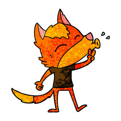 fox cartoon character