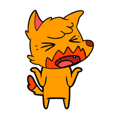 fox cartoon character