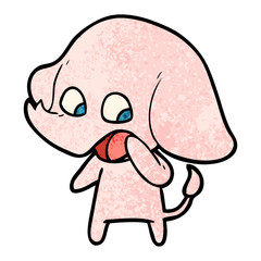 cute cartoon elephant