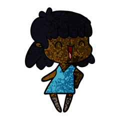 cartoon woman