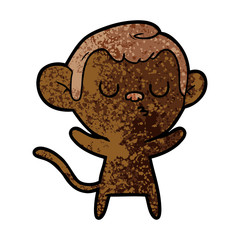 cartoon monkey