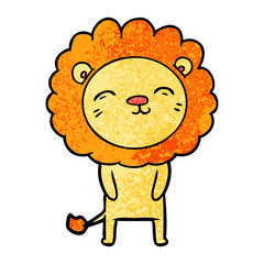 cartoon lion