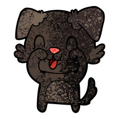 laughing cartoon dog