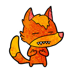 fox cartoon character