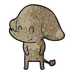 cute cartoon elephant