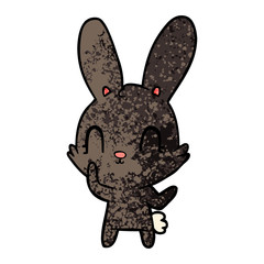 cute cartoon rabbit